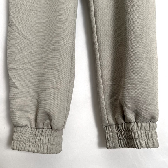 H&m linen textured Jogger style trousers - Picture 4 of 8